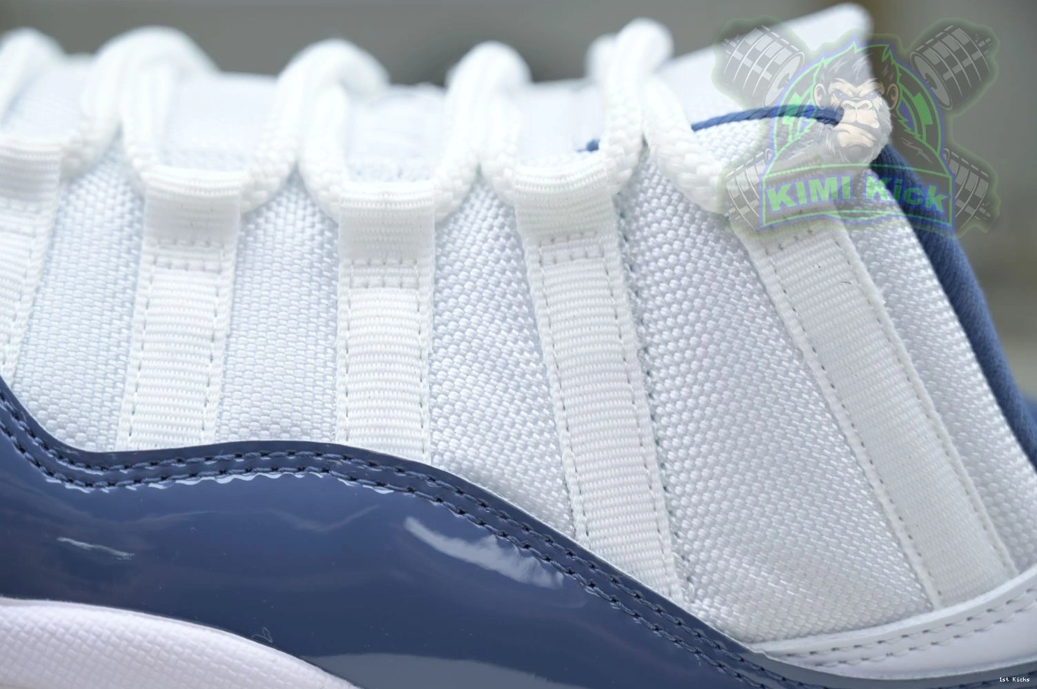 1st Kicks Low“Diffused Blue” 1869 Jordan Comfortable 11 Kimikick Jordan Air 1120